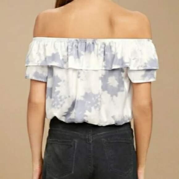 LULUS | Off the shoulder cropped top - Picture 2 of 2